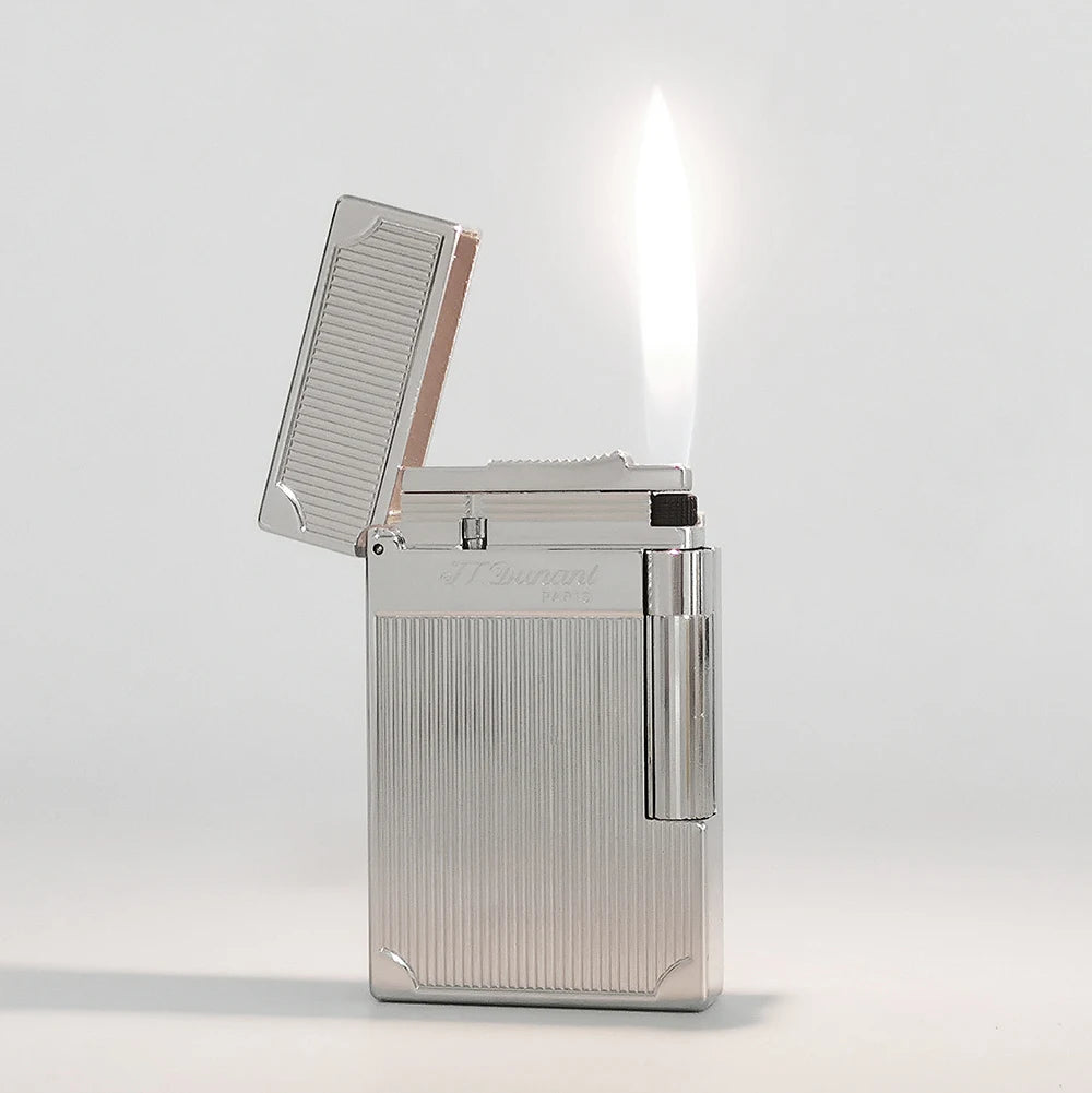 S.T. Dupont Classic Vertical Stripes Metal Lighter