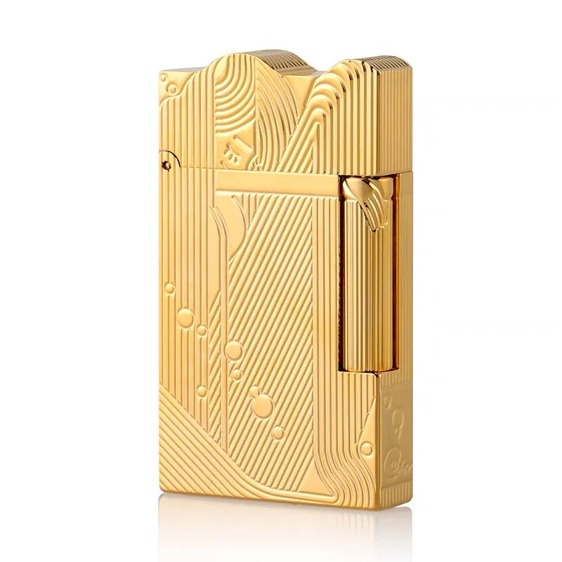 Sleeping Mermaid Dupont Engraving Cigarette Lighter