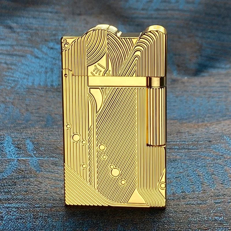 Sleeping Mermaid Dupont Engraving Cigarette Lighter