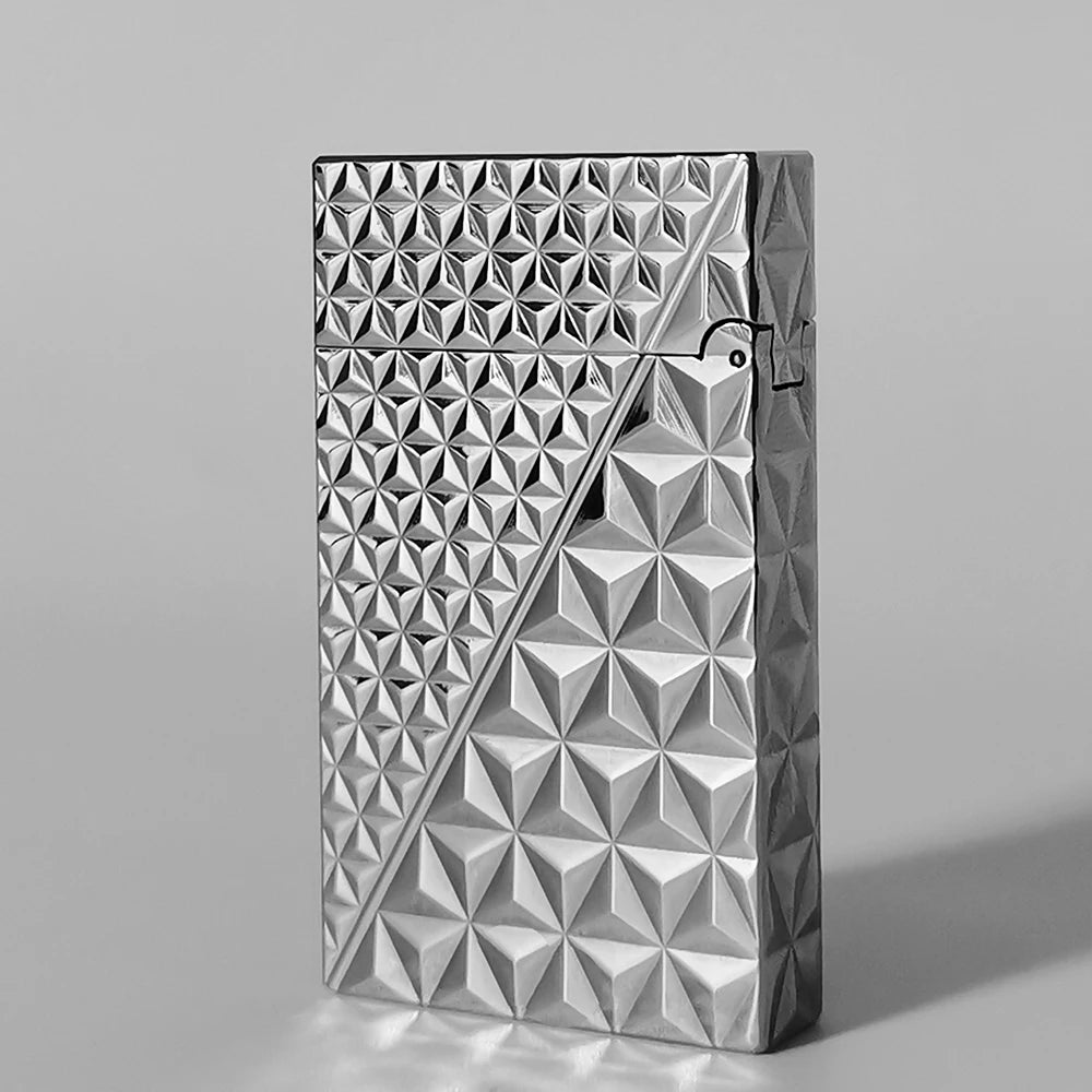 Engraved Signature “Ping” Lighter – Gold / Silver Edition