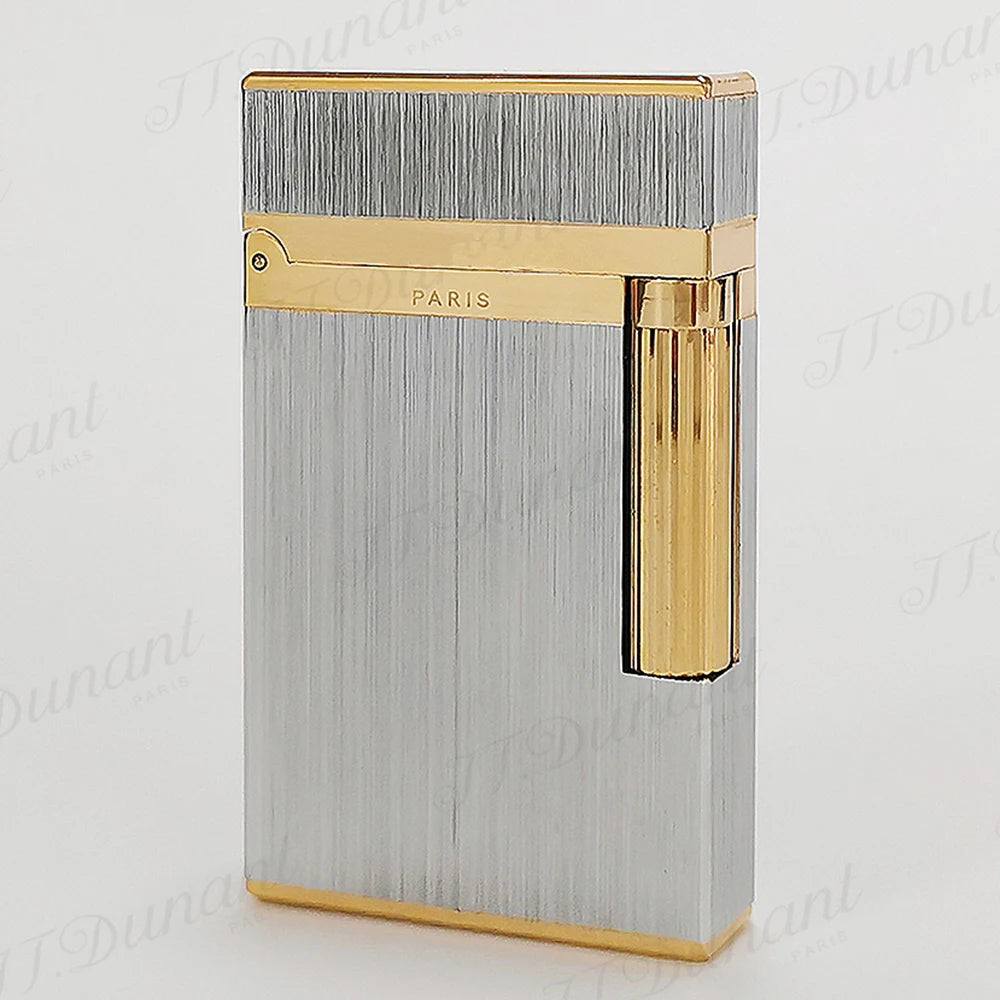 Brushed Metal ST Dupont Ligne 2 Lighter