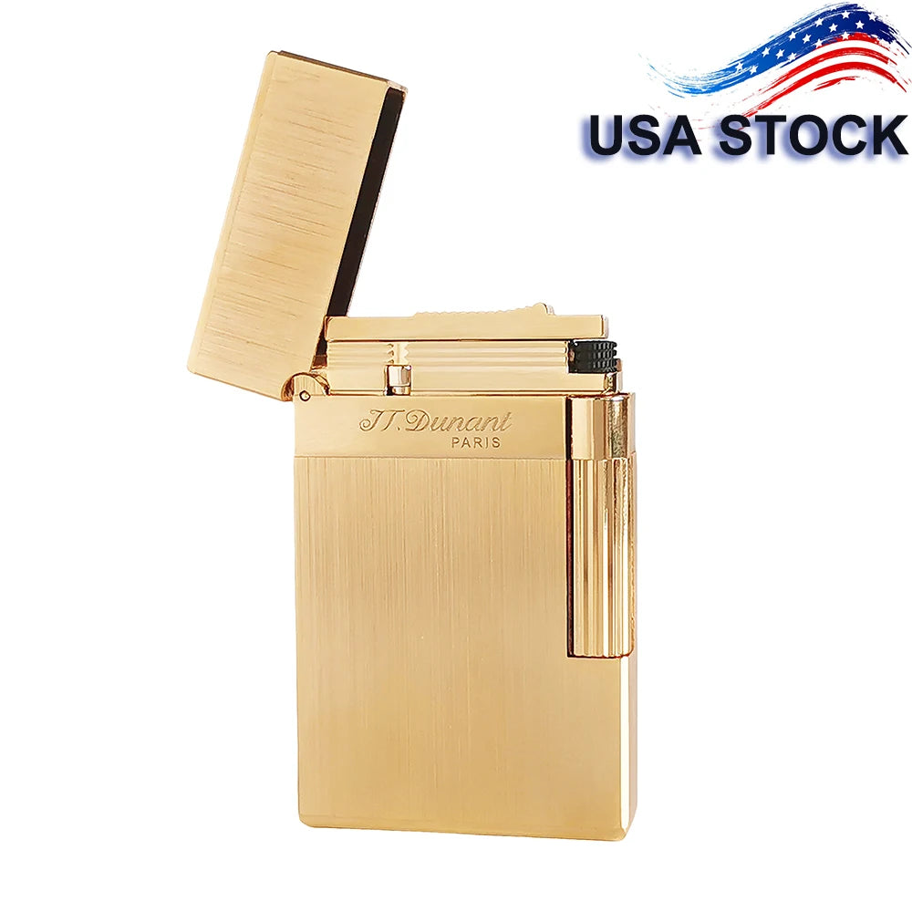 Classic Lighters JT Dunant Wire Drawing Butane Pure Copper