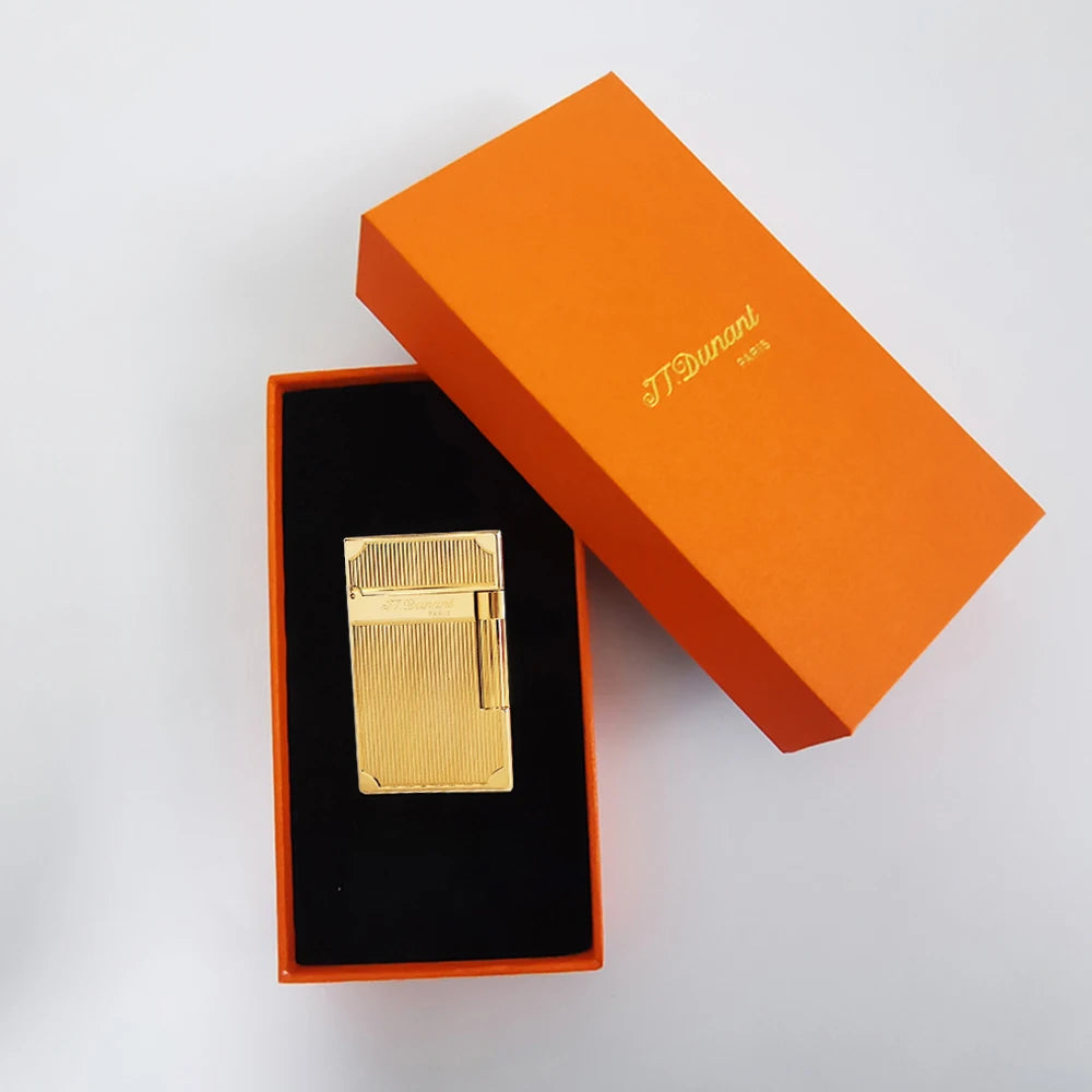 S.T. Dupont Classic Vertical Stripes Metal Lighter