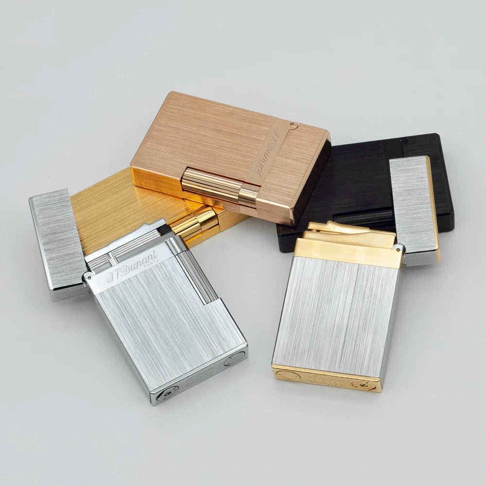 Brushed Metal ST Dupont Ligne 2 Lighter