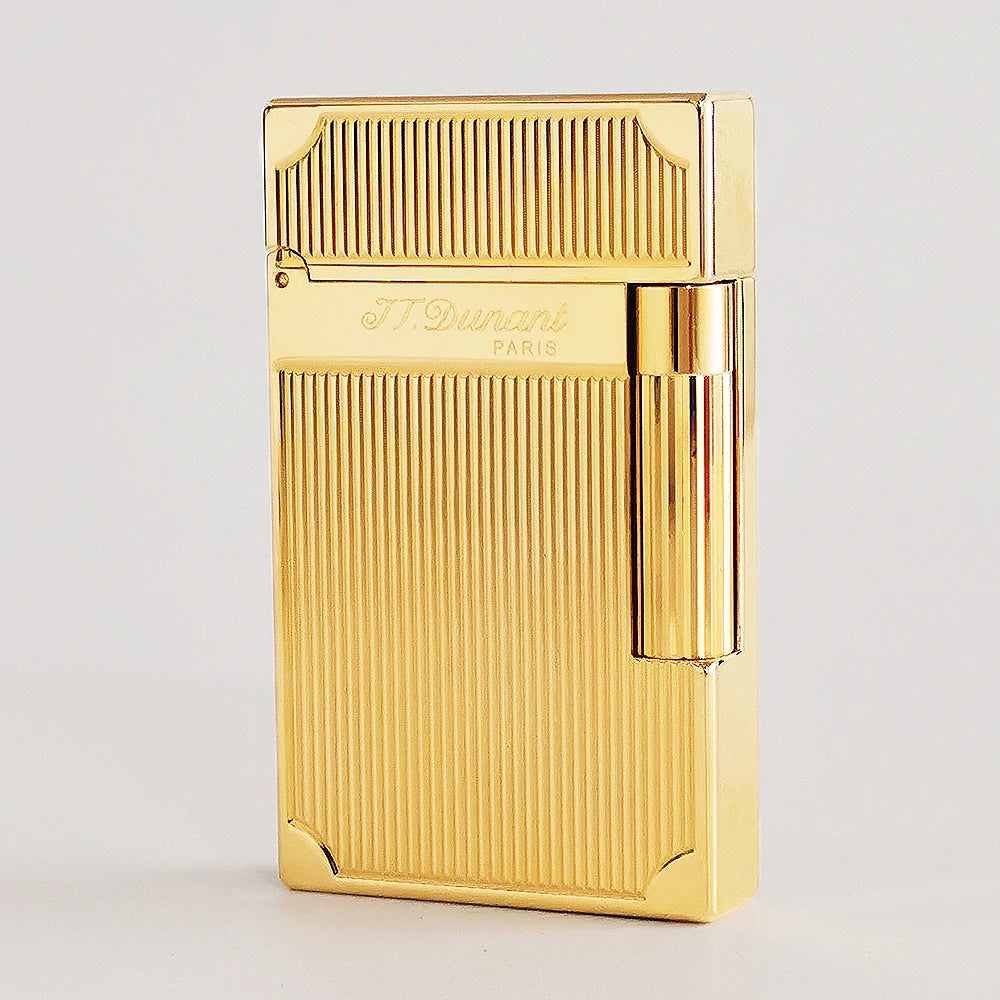 S.T. Dupont Classic Vertical Stripes Metal Lighter