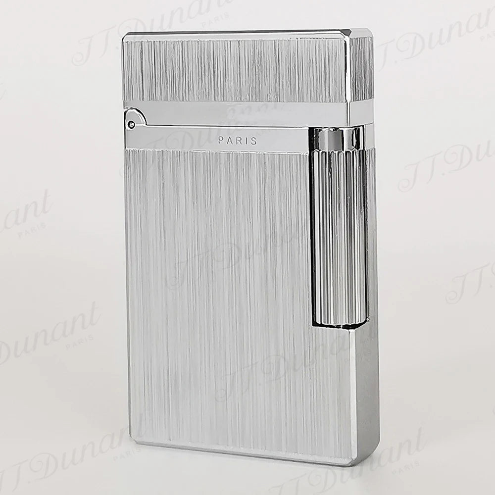 Brushed Metal ST Dupont Ligne 2 Lighter