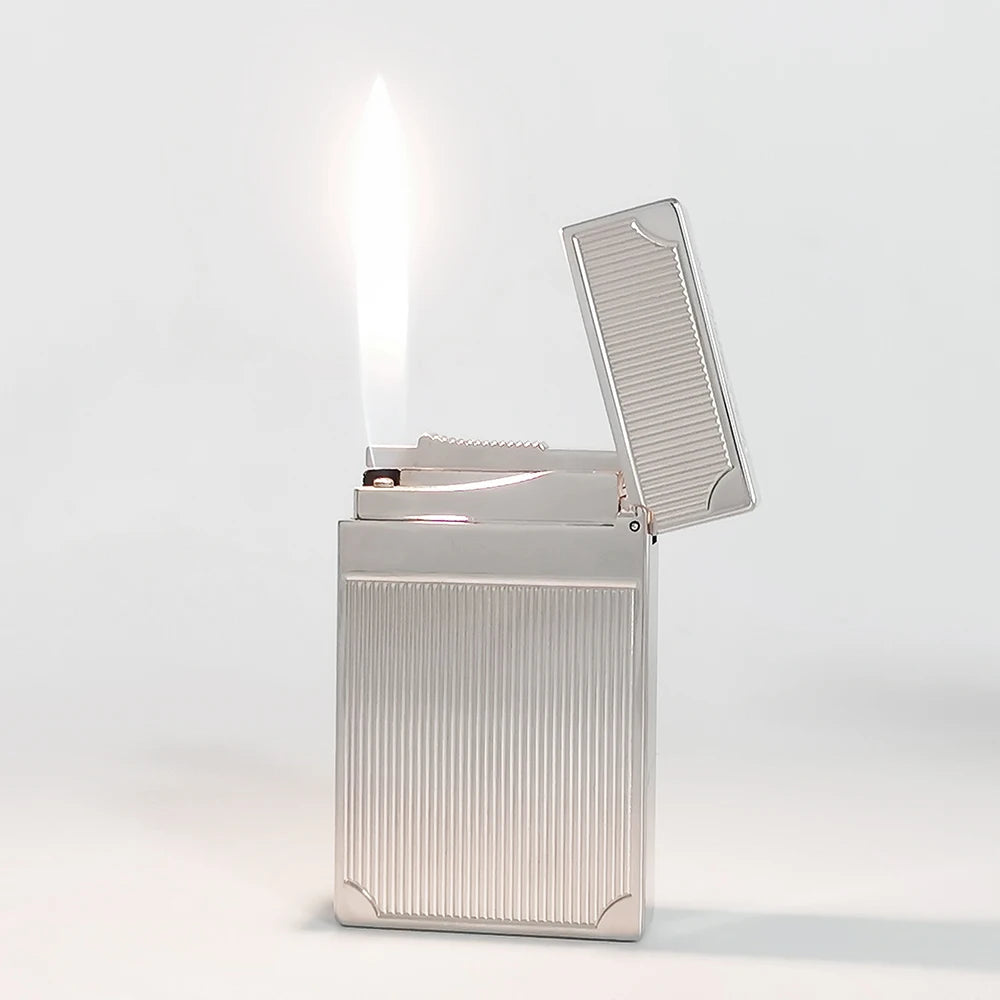 S.T. Dupont Classic Vertical Stripes Metal Lighter
